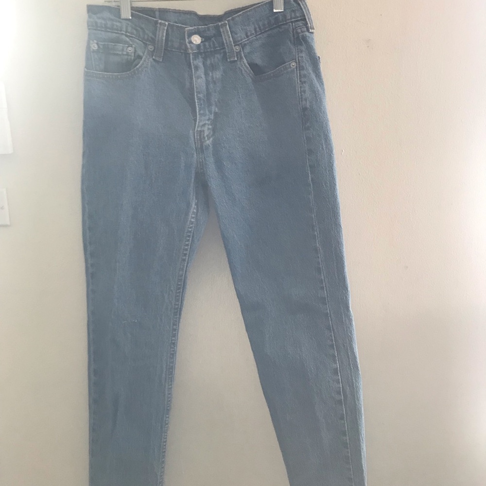 Mens Levi’s 514 Straight Leg Blue Jeans